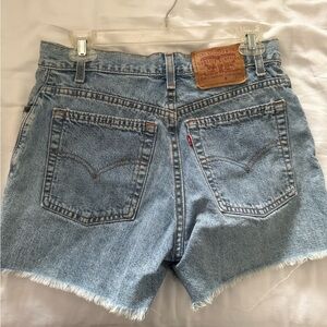 Women’s Levi Strauss Denim Shorts